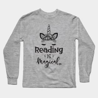 reading is magical Long Sleeve T-Shirt